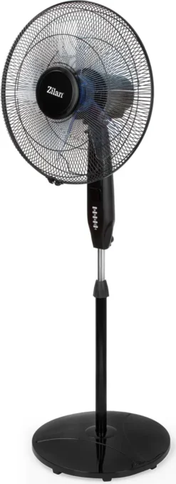 Zilan Standventilator Mit Fernbedienung | LED-Display | 8h Timer | 3 Geschwindigkeitsstufen | Oszilierender Ventilator | Windmaschine | 40 Cm | Oszilierend | 60 Watt -De'Longhi || Rowenta Verkaufsgeschäft ae9997c992ec4d44ed42109236556824