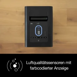 BRAUN Luftreiniger BFD104BE2 SCAN & CLEAN Raumgröße: 129 M² Dreifachfiltrierungssystem Schwarz -De'Longhi || Rowenta Verkaufsgeschäft b46f59325e997654fc1ad9a42e6ad247