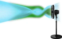 Standventilator Airos Eco Silent Mit Fernbedienung -De'Longhi || Rowenta Verkaufsgeschäft b4f817e1a85d56eb8dcc91e1447e7387