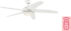 Westinghouse Deckenventilator Bendan LED Weiß Mit Fernbedienung -De'Longhi || Rowenta Verkaufsgeschäft b707828b7e7c153c0d45f4d6bcaf93f8
