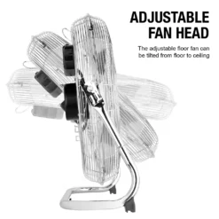 Pro Breeze 50 Cm Bodenventilator Aus Chrom, Ventilator Mit 3 Geschwindigkeitsstufen Und Verstellbaren Ventilatorkopf - Windmaschine Für Fitnessstudio Oder Werkstatt 13 Pro Breeze 50 Cm Bodenventilator Aus Chrom, Ventilator Mit 3 Geschwindigkeitsstufen Und Verstellbaren Ventilatorkopf - Windmaschine Für Fitnessstudio Oder Werkstatt -De'Longhi || Rowenta Verkaufsgeschäft b74813239810529c8b1bc6b208c96bea