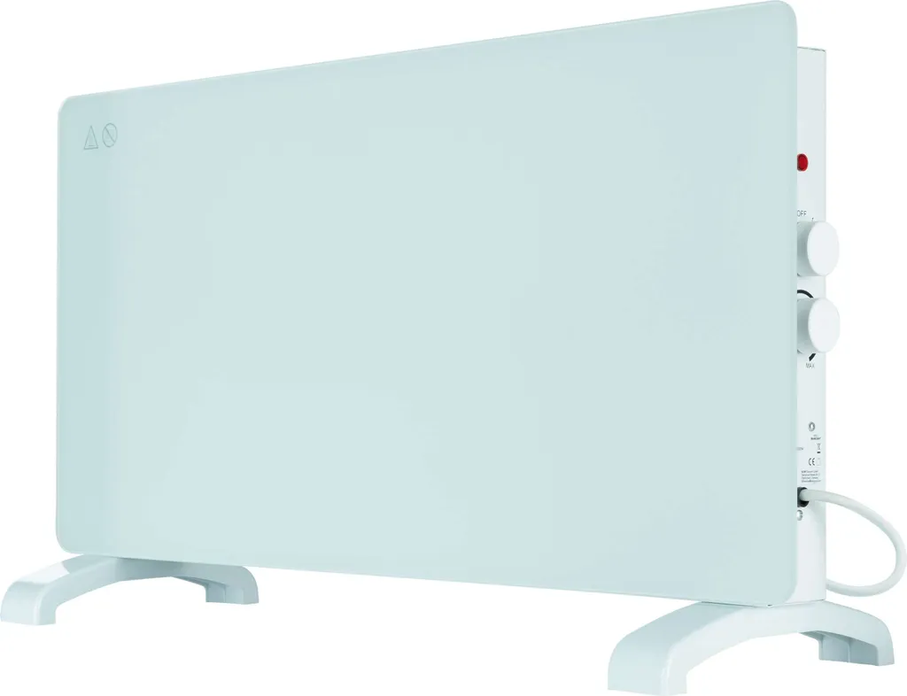 Switch On® GLAS-WÄRMEKONVEKTOR | Standheizung | Heizkörper | Heizgerät | Weiß 3 Switch On® GLAS-WÄRMEKONVEKTOR | Standheizung | Heizkörper | Heizgerät | Weiß