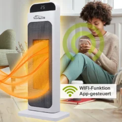 TroniTechnik Heizlüfter TT-PTC-02 Keramik Mit WIFI Und Fernbedienung 2000W -De'Longhi || Rowenta Verkaufsgeschäft c06ee3e5740a1fa43da32a9fc0b494b8