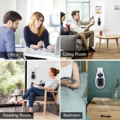 500W Keramik Plug In Heizung Schnelle Zimmersteckdose Innen Leise Tragbar Für Räume Bis 10m² / 25m³ Mit Fernbedienung Weiß -De'Longhi || Rowenta Verkaufsgeschäft c3520d44f298de633d11c7802a8f983a