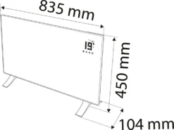NEO TOOLS Heizpaneel Konvektorheizung WIFI 2000 W, IP24 35 NEO TOOLS Heizpaneel Konvektorheizung WIFI 2000 W, IP24 -De'Longhi || Rowenta Verkaufsgeschäft c54f627660fb146e99fbae5e8e7a68c0