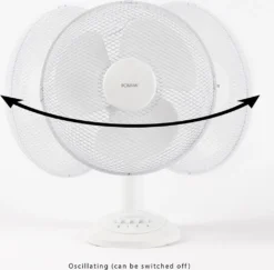 Bomann Tischventilator VL 1138 CB 30cm 40W Weiß -De'Longhi || Rowenta Verkaufsgeschäft c553e79f8523f2af8cb8a7ca0c40bed7