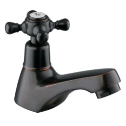 PaulGurkes Kaltwasserhahn Nostalgie Schwarz Retro Standventil