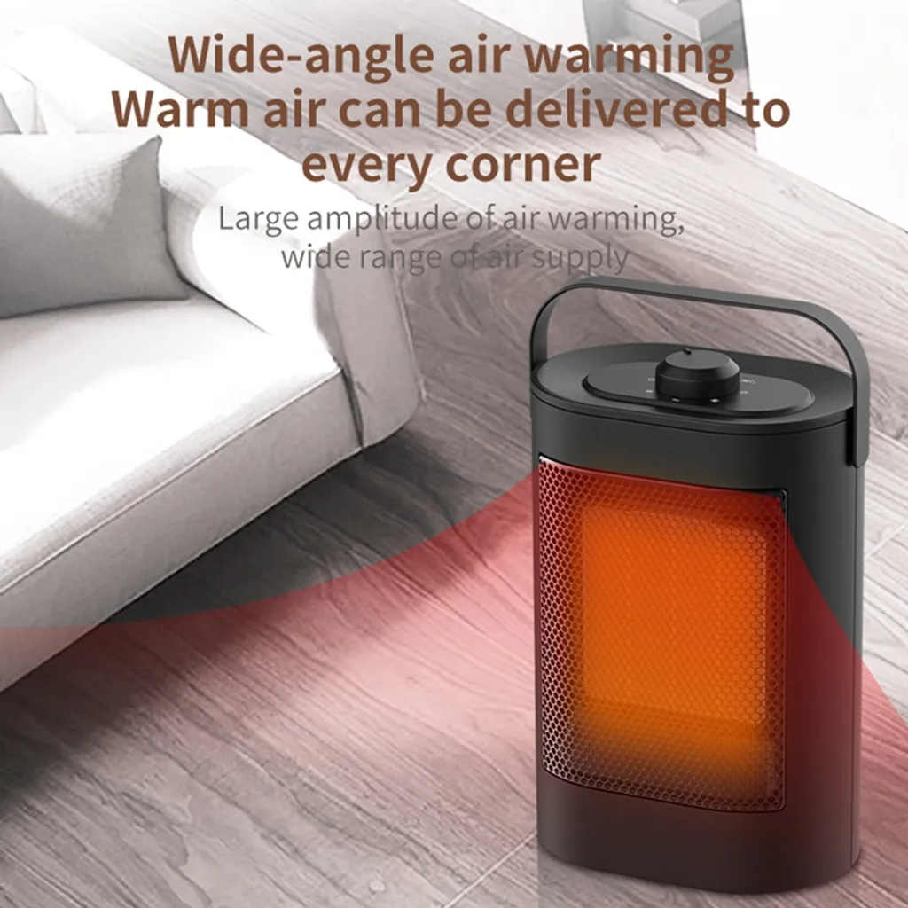 1500W Keramik Heizlüfter Schnellheizer Heizgerät Heizung Elektro Heizer 4 1500W Keramik Heizlüfter Schnellheizer Heizgerät Heizung Elektro Heizer – Bild 2