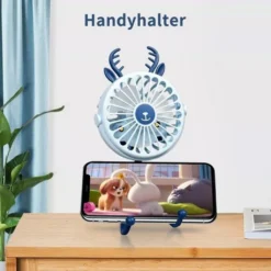 [2022 Neu] Mini USB-Ventilator, Mini Tragbarer Elektrischer Ventilator Octopus Stand Einstellbarer Handventilator Mit Usb Aufladung, Mit Nachtlicht -De'Longhi || Rowenta Verkaufsgeschäft c997360712d09df1158fa9a14c49f93f