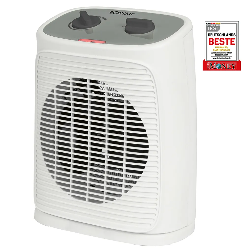 BOMANN Heizlüfter HL 6041 CB Weiß Heizgerät Elektroheizer Heater 2000 Watt 9 BOMANN Heizlüfter HL 6041 CB Weiß Heizgerät Elektroheizer Heater 2000 Watt – Bild 7