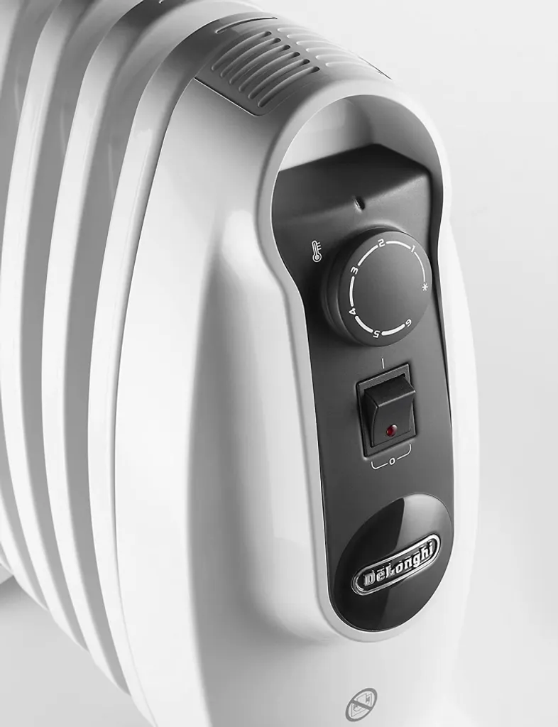 De'Longhi De Longhi TRNS0808M - Öl-Heizlüfter - Öl - Indoor - Flur - Weiß - Drehregler De Longhi 4 De'Longhi De Longhi TRNS0808M - Öl-Heizlüfter - Öl - Indoor - Flur - Weiß - Drehregler De Longhi – Bild 2