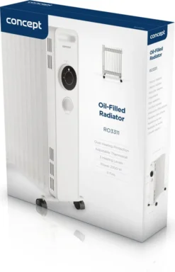 Concept RO3311, Öl-Heizlüfter, Öl, 0,18 M, Indoor, Flur, Weiß 19 Concept RO3311, Öl-Heizlüfter, Öl, 0,18 M, Indoor, Flur, Weiß -De'Longhi || Rowenta Verkaufsgeschäft cf3265695a9c4b00c48480439ed21357