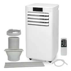 EINFEBEN Mobile Klimaanlage Klimagerät Eco R290, 5in1 WiFi Mobil Und Leise Mit Abluftschlauch & Fernbedienung, Kuehler & Entfeuchter Für Raeume Bis 38°C, Mobile Kuehlung Für Wohnung Und Büro, 9000 BTU Klimaanlagen -De'Longhi || Rowenta Verkaufsgeschäft d02e8b4973fdd03742df154032d315f3