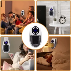 500W Keramik Plug In Heizung Schnelle Zimmersteckdose Innen Leise Tragbar Für Räume Bis 10m² / 25m³ Mit Fernbedienung Weiß -De'Longhi || Rowenta Verkaufsgeschäft d0b6b20da4b5f8378dc4bcd79993235f