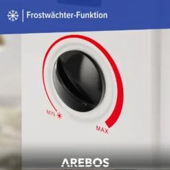 AREBOS Elektroheizer, Konvektor, 2000 Watt, Thermostat, Frostwächter-Funktion , Mit Standfüßen Oder Zur Wandmontage, Elektrische Konvektorheizung(Standard) -De'Longhi || Rowenta Verkaufsgeschäft d4d4d2c0bd204e5a29360f8f08d93eb3