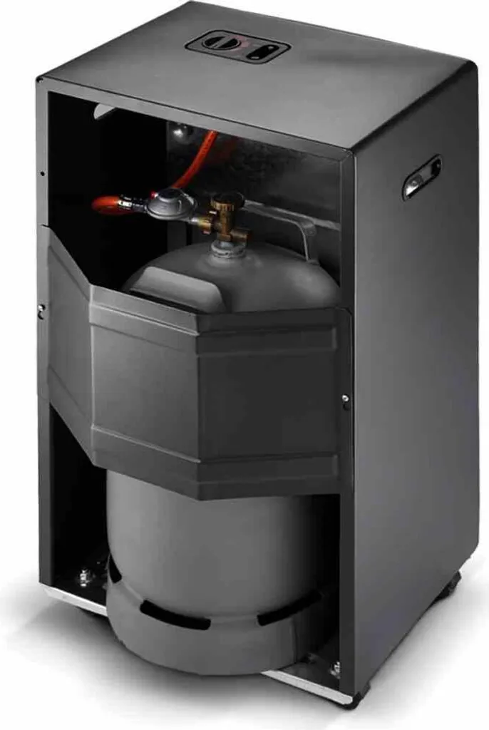 Rowi Gas-Heizofen Blue Flame Pro 4200 W, Ohne Thermostat, Schwarz 4 Rowi Gas-Heizofen Blue Flame Pro 4200 W, Ohne Thermostat, Schwarz – Bild 2