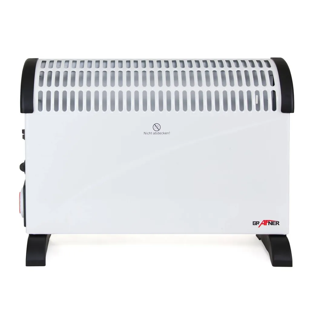 Grafner® Elektroheizung Konvektor Mobiles Heizgerät 2000W Timer Energiesparend Elektro Heizer 3 Grafner® Elektroheizung Konvektor Mobiles Heizgerät 2000W Timer Energiesparend Elektro Heizer
