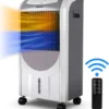 COSTWAY Heizlüfter 2000W Klimaanlage Mobil Klimagerät Kühlen 75W, 8H Timer, 7L Wassertank, 70°Winkel, Fernbedienung, Energieklasse A -De'Longhi || Rowenta Verkaufsgeschäft db36c6fe8d100b6f0fa96d0ce98526b3