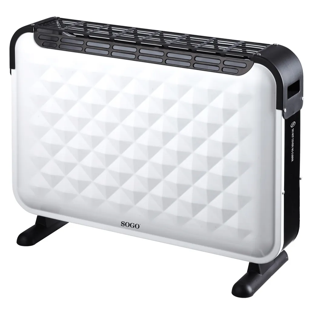 Tragbarer Elektrischer Konvektor Turbo 2000 W 3 Tragbarer Elektrischer Konvektor Turbo 2000 W