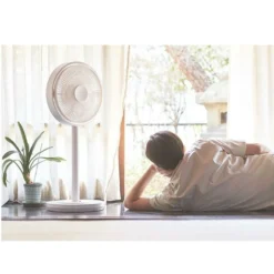 Kamome Büro, Bodenventilator, Extrem Leise (9,3 DB), Kontinuierlicher Luftstrom Bis Zu 17 M, Horizontal Und Vertikal, Zeitschaltuhr, Automatische Abschaltung, Fach Für Aromaöl -De'Longhi || Rowenta Verkaufsgeschäft e0c7c13ba8324a013d588649b206fc8a