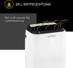 GUTFELS Klimagerät CM 61249 We | Mobiles Klimagerät | 12000 BTU / 3,5 KW Kühlleistung | 1050 W Leistung | Weiß 11 GUTFELS Klimagerät CM 61249 We | Mobiles Klimagerät | 12000 BTU / 3,5 KW Kühlleistung | 1050 W Leistung | Weiß -De'Longhi || Rowenta Verkaufsgeschäft e1333b48423a428b7580e146579eaf24