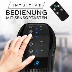 Turmventilator Mit Fernbedienung Leise 80 Cm Ventilator Timer Säulenventilator -De'Longhi || Rowenta Verkaufsgeschäft e466ecea509945b7a5604dfbd1993fbb