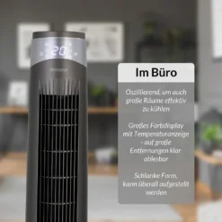 Monzana Turmventilator 6 Geschwindigkeitsstufen 120cm 3 Modi Timer Fernbedienung 16 Monzana Turmventilator 6 Geschwindigkeitsstufen 120cm 3 Modi Timer Fernbedienung -De'Longhi || Rowenta Verkaufsgeschäft e55d01b240d0073d4bbb8e3a41cf2812