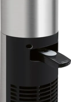 ProfiCare PC-TVL 3090 Tower-Ventilator, Longlife-Profi-Motor, 75° Oszillierend, VoiceControl Und WiFi-Steuerung, Edelstahl, 6 Geschwindigkeitsstufen, Inox-schwarz / Alexa / Google Assistant / App Steuerung -De'Longhi || Rowenta Verkaufsgeschäft e62618aa2d8b1737eb61b246f4a079c0