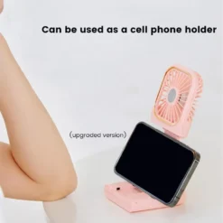 4 In 1 Handventilator, Tischventilator, Halslüfter, Handyhalter, Mit 3000mAh Powerbank, USB Faltbarer 3 Gang Ventilator, 180° Drehbarer Lüfter, Rosa -De'Longhi || Rowenta Verkaufsgeschäft e65251d1f21bfb4801d4d6d01c38fc13