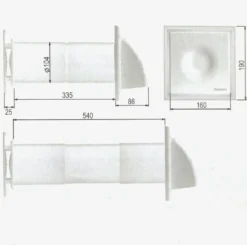 AWENTA Kompakter Rekuperator HRV100 Manuell Ein/aus 11 AWENTA Kompakter Rekuperator HRV100 Manuell Ein/aus -De'Longhi || Rowenta Verkaufsgeschäft e704b57f2a3d06febdd485d06289b5fb