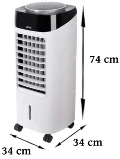 Zilan 3in1 Aircooler | Air Cooler | Mobile Klimaanalge | Mit Fernbedienung | 300 Watt -De'Longhi || Rowenta Verkaufsgeschäft e7cfaac0ddb0d9f0f553fae5eb44f99c
