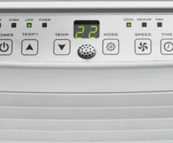 Clatronic Klimagerät CL 3671 Mit LED-Display - Farbe: Weiß - Funktionen: Kühlen, Entfeuchten, Gebläse - 780 W - Inkl. 1,5 M Abluftschlauch + Fensterabluft-Kit + Infrarot-Fernbedienung; 263 807 -De'Longhi || Rowenta Verkaufsgeschäft e99a7b7c4231cf1a6445eeb1cb8a1057