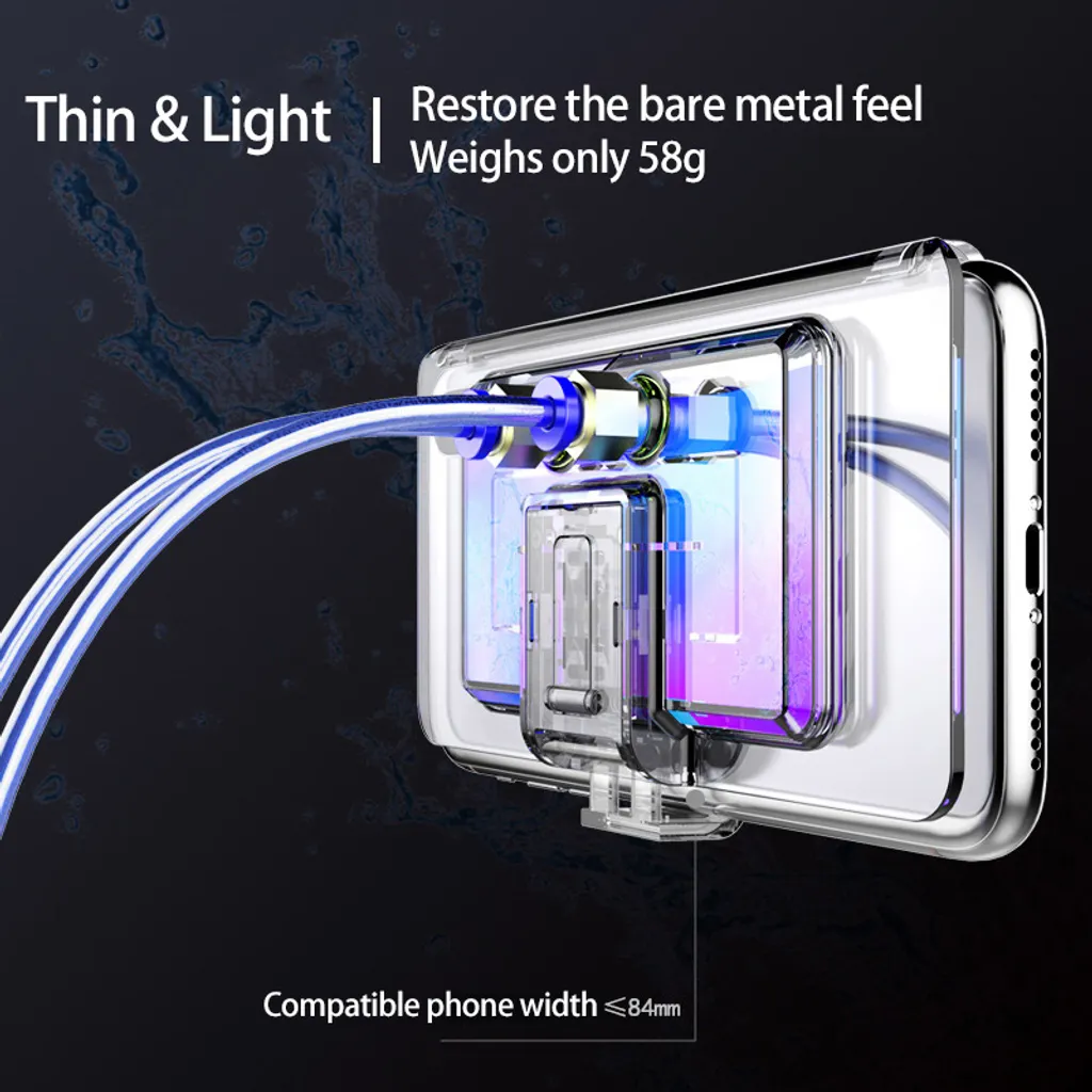 Universal Handy Wasserkühlung Kühler Gaming Phone Wasserkühler Einstellbarer Tragbarer Lüfterhalter 9 Universal Handy Wasserkühlung Kühler Gaming Phone Wasserkühler Einstellbarer Tragbarer Lüfterhalter – Bild 7