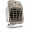 De'Longhi De’Longhi HFS50C22, Elektrischer Raumheizlüfter, IP21, Indoor, Flur, Weiß, Drehregler