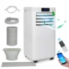 EINFEBEN Mobile Klimagerät Klimaanlage 9000BTU 4 In 1 Mit Abluftschlauch, Luftentfeuchter Ventilationsfunktion 24h-Timer Klimaanlagen