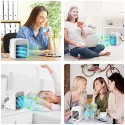 Aigostar Ice Cube - Luftkühler, Luftkühler Mini Klimaanlage Mit 300 ML Wassertank, Mini Klimagerät Mit 3 Stufen & 7 Stimmungslichtern- Mobiles Klimagerät Für Schlafzimmer, Baby, Büro,im Freien 15 Aigostar Ice Cube - Luftkühler, Luftkühler Mini Klimaanlage Mit 300 ML Wassertank, Mini Klimagerät Mit 3 Stufen & 7 Stimmungslichtern- Mobiles Klimagerät Für Schlafzimmer, Baby, Büro,im Freien -De'Longhi || Rowenta Verkaufsgeschäft ed47f793fce8a41484362852fdfc63ef