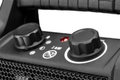 NEO TOOLS Keramischer PTC-Elektroheizstrahler, 2kW, Mit Thermostat Und Schalter, Mit Gebläse, Schaltet Sich Beim Umkippen Automatisch Ab, Geräuscharm, Geringer Energieverbrauch, Luftstrom 139 M3/h -De'Longhi || Rowenta Verkaufsgeschäft ed538d642819138bf4041069056b0718