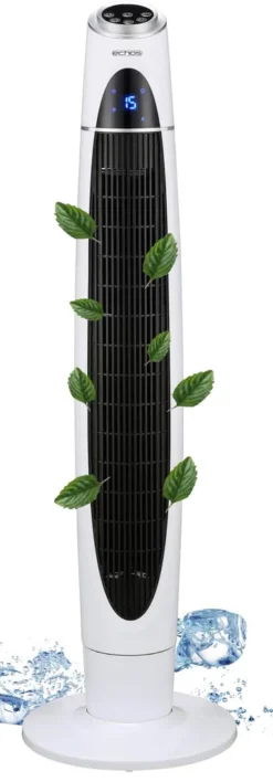 Echos Turmventilator | Aircooler | Tower Fan | Ventilator | Timer | Oszillierend | 60 Watt -De'Longhi || Rowenta Verkaufsgeschäft f0ac1634b4382a6a1894335455e2bcac
