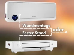 Echos Keramik Heizlüfter | Mit Fernbedienung | 2 Leistungsstufen (1000, 2000 W) | Wandmontage Möglich | 24 Echos Keramik Heizlüfter | Mit Fernbedienung | 2 Leistungsstufen (1000, 2000 W) | Wandmontage Möglich | -De'Longhi || Rowenta Verkaufsgeschäft f338844dc249a4b2a92ba3fc7e88fc1d