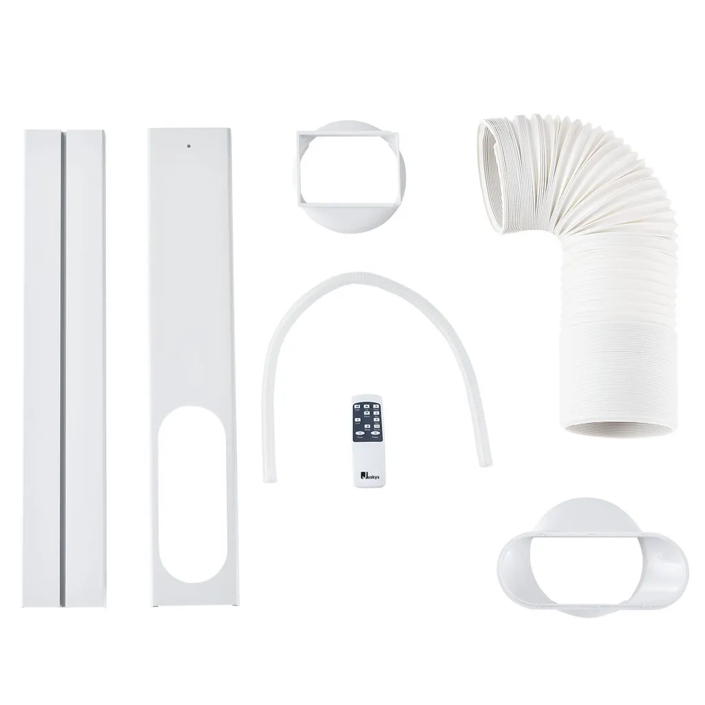 Juskys Lokale Klimaanlage MK950W2 Mit Fernbedienung & Timer - 9000 BTU – 3in1 Klimagerät Zur Kühlung, Ventilation, Entfeuchtung - Energieklasse A 21 Juskys Lokale Klimaanlage MK950W2 Mit Fernbedienung & Timer - 9000 BTU – 3in1 Klimagerät Zur Kühlung, Ventilation, Entfeuchtung - Energieklasse A – Bild 19