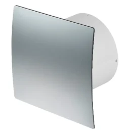 Wohnraumlüfter Lüfter Badlüfter Deckenlüfter Ventilator Badventilator Ø 100 Mm Zugschalter Silber