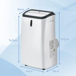 Merax 4in1 Mobile Klimagerät 12000 BTU Klimaanlage Mit Fernbedienung Und APP-Steuerung (WiFi), Klimaanlage Mit Ventilationsfunktion + Kühlen + 24h-Timer Für Räume Bis 100 M³[EEK A] -De'Longhi || Rowenta Verkaufsgeschäft fc12c5a01881c43c0f82f6ff4cdebd4b