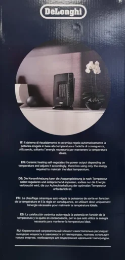 De'Longhi DeLonghi DCH7993ER.BC Keramik Heizlüfter, 2.400 W - Schwarz -De'Longhi || Rowenta Verkaufsgeschäft fc851c1e40d574e5547522bbf5d457e5