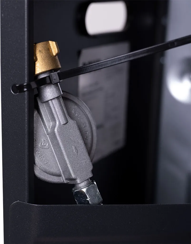 Rowi Gas-Heizofen Blue Flame Pro 4200 W, Ohne Thermostat, Schwarz 8 Rowi Gas-Heizofen Blue Flame Pro 4200 W, Ohne Thermostat, Schwarz – Bild 6